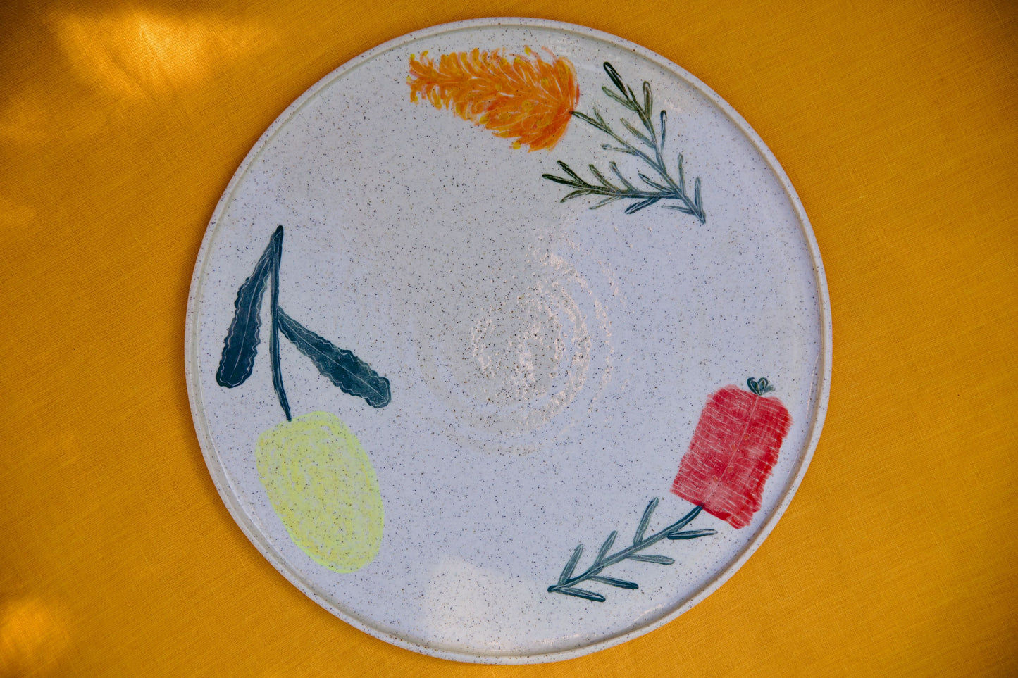 Flower platter