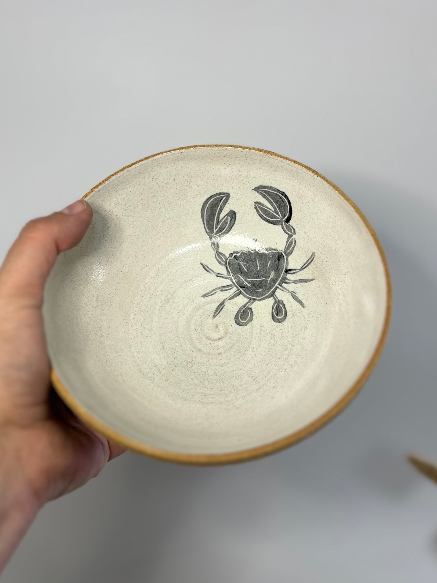 Crab bowl - black