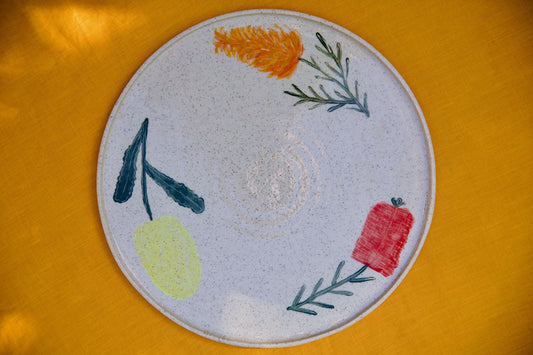 Flower platter
