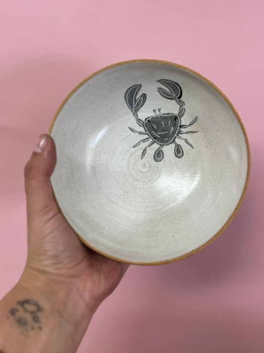 Crab bowl - black