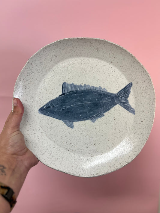 Fish plate - big fish