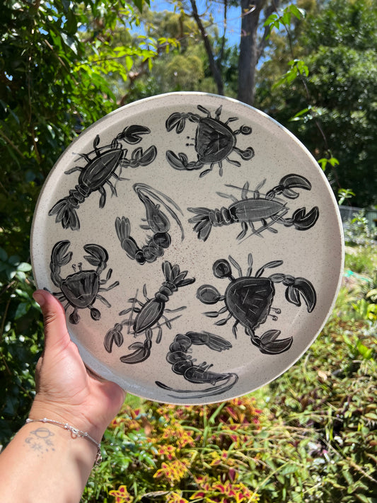 Crustacean plate